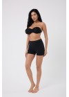 Stilyol Siyah Korseli Kadın Yüksek Bel Boxer Şort –  Toparlayıcı, Şekillendirici ve Konforlu Tasarım