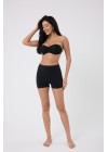 Stilyol Siyah Korseli Kadın Yüksek Bel Boxer Şort –  Toparlayıcı, Şekillendirici ve Konforlu Tasarım