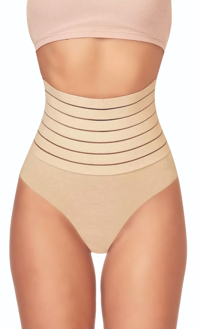 Stilyol Açık Ten Rengi Lazer Kesim Bato Külot Karın Toparlayıcı Korse – İz Yapmayan Dikişsiz Korse