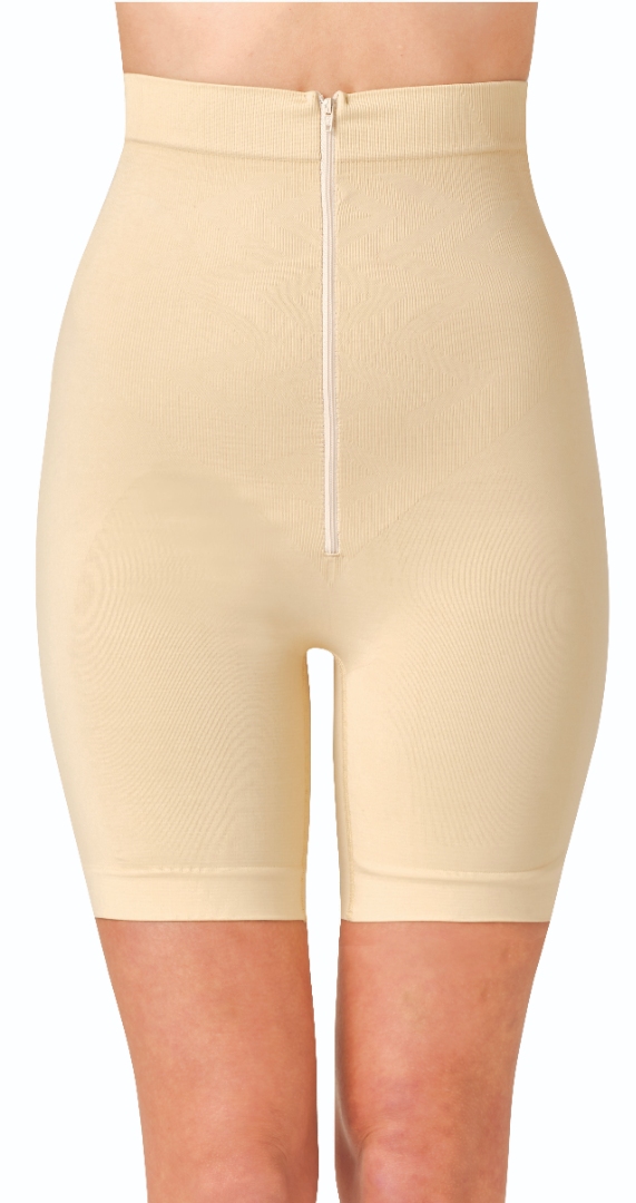 Stilyol Açık Ten Rengi Dikişsiz Korse – Fermuarlı Klasik Korse Şekillendirici Toparlayıcı