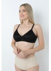 Stilyol Siyah Renk Açılabilir Çıtçıtlı Emzirme Sütyeni – Rahat ve Pratik Kullanım