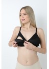 Stilyol Siyah Renk Açılabilir Çıtçıtlı Emzirme Sütyeni – Rahat ve Pratik Kullanım