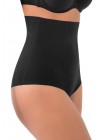 Stilyol Siyah Lazer Kesim Yüksek Bel Slip Korse – İz Yapmayan Dikişsiz Toparlayıcı Korse
