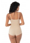Stilyol Açık Ten Rengi Lazer Kesim Göğüs Altı Vücut Korse – İz Yapmayan Dikişsiz Toparlayıcı Korse
