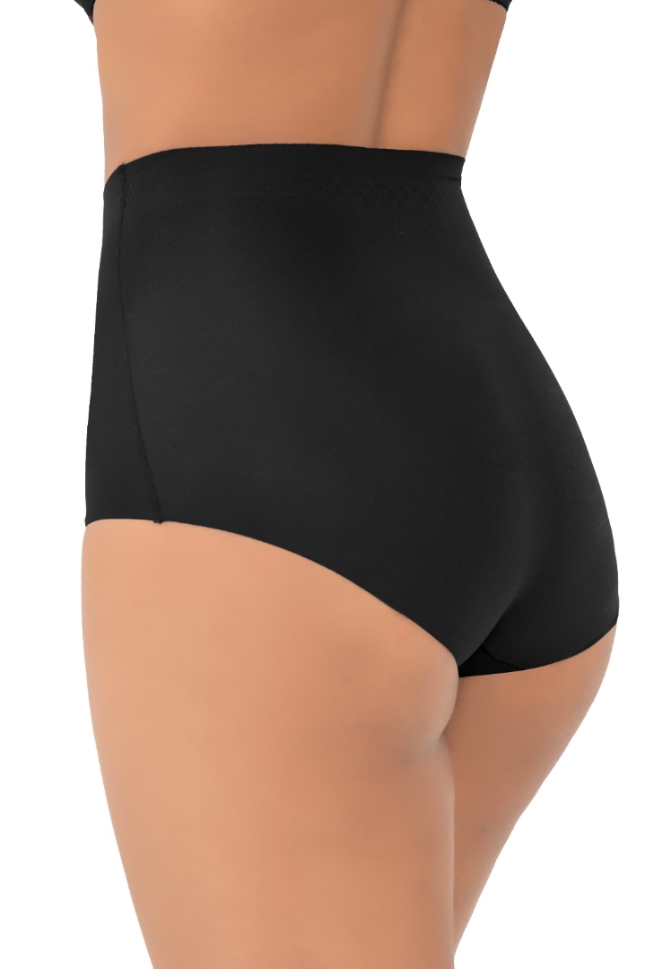 Stilyol Siyah Lazer Kesim Slip Korse – İz Yapmayan Dikişsiz Toparlayıcı Korse