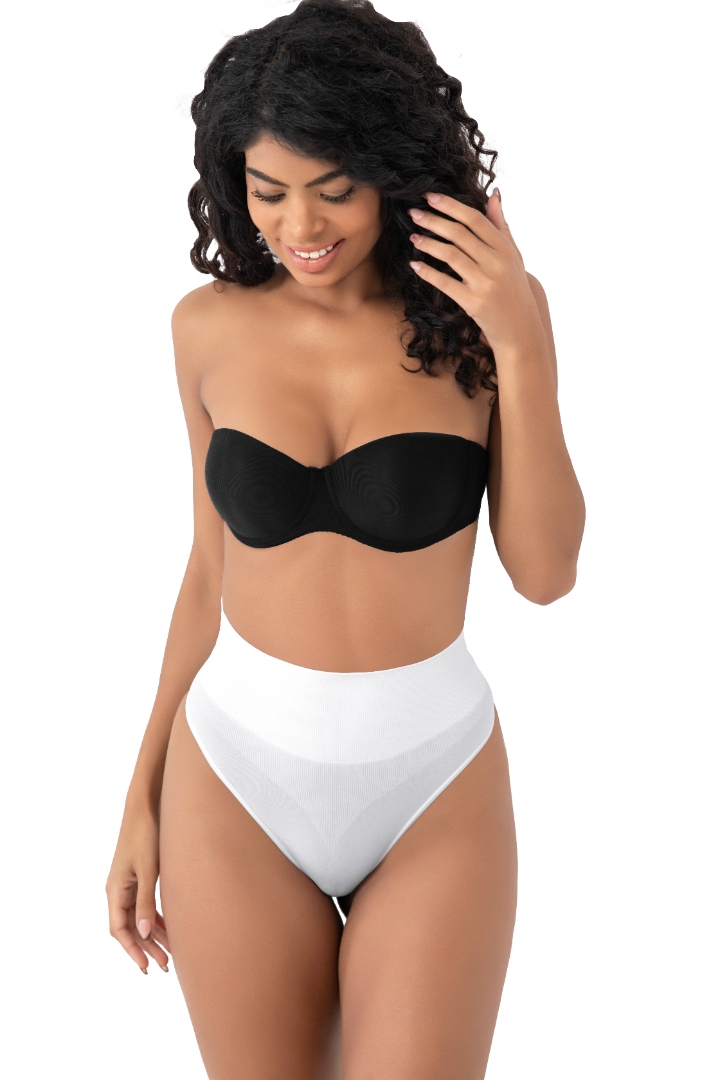 Stilyol Beyaz Dikişsiz Seamless Korse – Toparlayıcı, Şekillendirici ve Konforlu Karın Toparlayıcı String Korse