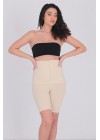Stilyol Açık Ten Rengi Dikişsiz Korse – Fermuarlı Klasik Korse Şekillendirici Toparlayıcı