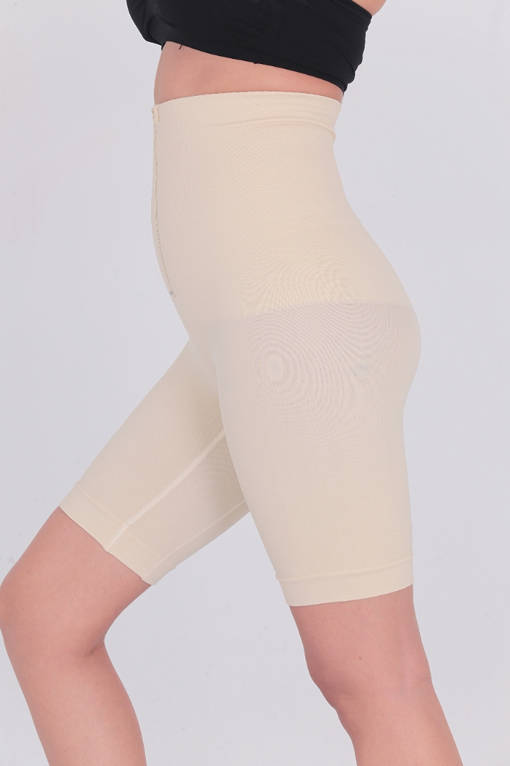 Stilyol Açık Ten Rengi Dikişsiz Korse – Fermuarlı Klasik Korse Şekillendirici Toparlayıcı