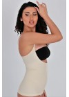 Stilyol Açık Ten Rengi Göğüs Altı Agraflı Korse – Toparlayıcı, Şekillendirici Askılı