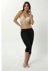 Stilyol Siyah Korseli Kadın Tayt – Yüksek Bel, Toparlayıcı, Şekillendirici ve Konforlu Tasarım Kısa Paça