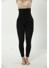 Stilyol Siyah Korseli Kadın Tayt – Karın ve Kalça Toparlayıcı, Şekillendirici ve Konforlu Tasarım Silikon Kaydırmaz
