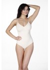 Stilyol Açık Ten Rengi Dikişsiz Seamless Korse – Toparlayıcı, Şekillendirici ve Konforlu Çıtçıtlı Slip Korse