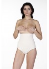 Stilyol Açık Ten Rengi Dikişsiz Seamless Korse – Toparlayıcı, Şekillendirici ve Konforlu Yüksek Bel Slip Korse